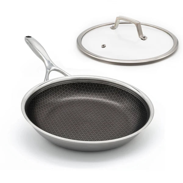 Hybride koekenpan Ø 28 cm met deksel