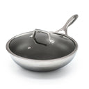 Wok ibrido Ø 28 cm con coperchio