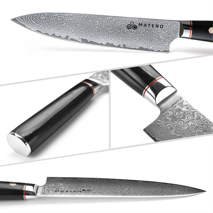 Coltello da cucina Blackstone Damascus 20 cm