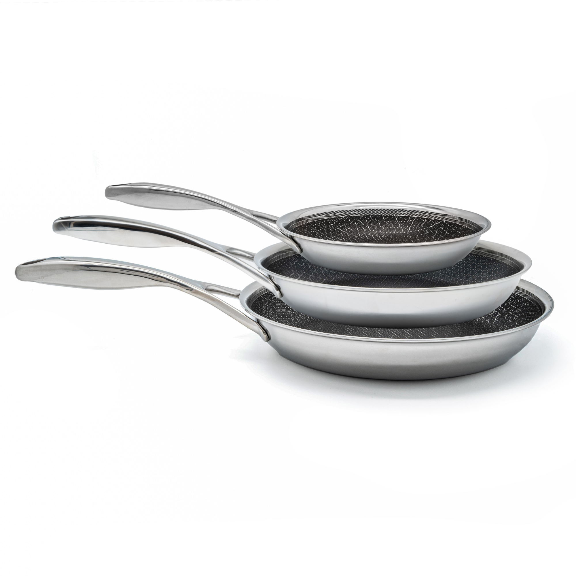 Set di padelle ibride Ø 20, 24 e 28 3 pezzi